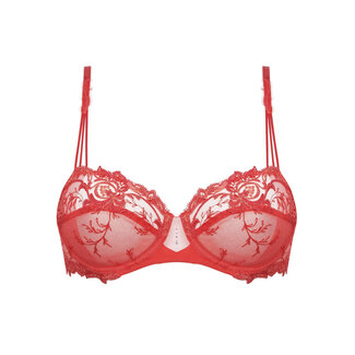 Lise Charmel Lise Charmel lingerie Source Beauté Balconnet BH rood ACH3072