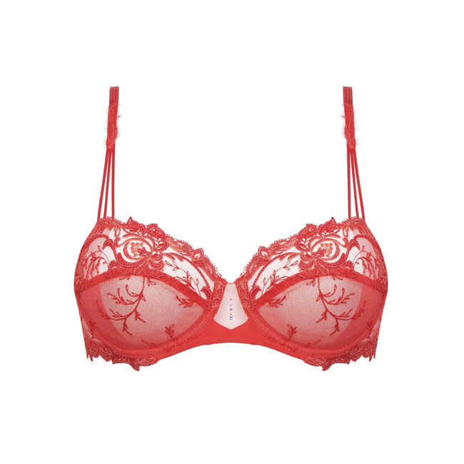 Lise Charmel Dessous Source Beauté  Balconnet BH rot ACH3072