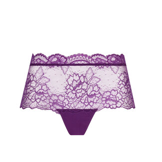 Lise Charmel Lingerie Sublime en Dentelle shorty purple ACH0413