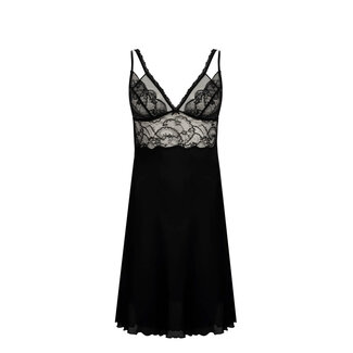 Lise Charmel Dessous Feerie Couture Nachtkleid schwarz Calais spitze  ALH1074