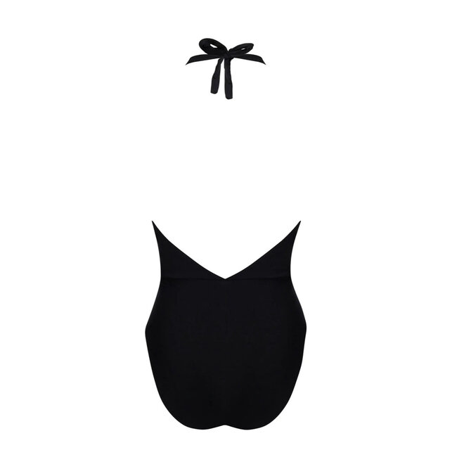 Lise Charmel Badmode Eclat Rock Halter Badpak zwart ABB9770