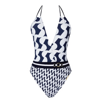 Lise Charmel Lise Charmel Swimwear Swimsuit "Cruise for ever" Navy blue/ white ABB9776