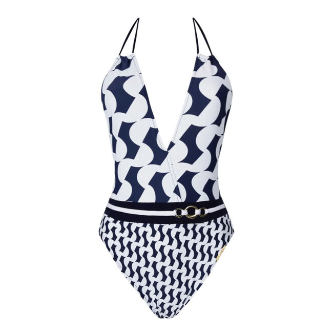 Lise Charmel Lise Charmel Swimwear Swimsuit "Cruise for ever" Navy blue/ white ABB9776