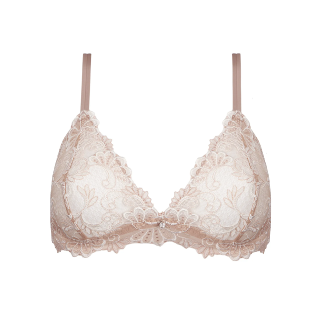 Lise Charmel Lise Charmel Lingerie Dressing Floral Triangle Bra brown/ivory  ACC6588