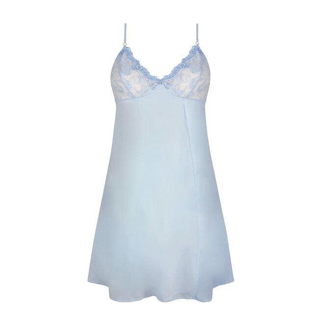 Lise Charmel Dessous Dressing Floral Néglige blau ALC1288