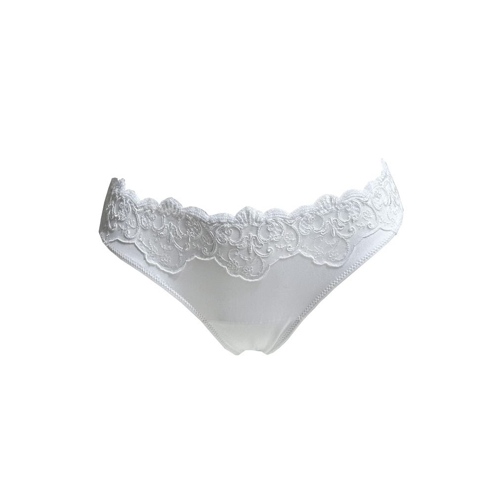 AMBRA Lingerie slips Petit Versailles String wit 1570 - Italian Design ...
