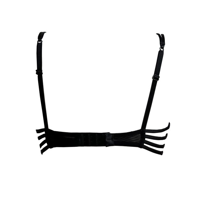 AMBRA Lingerie Brigitte Push up Bra dark green 0258