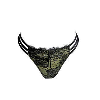 AMBRA AMBRA Lingerie Brigitte Tanga dark green 1255
