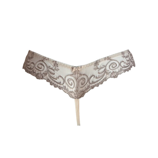 AMBRA lingerie Nuances d' Autunno String Brown/Fog 1870
