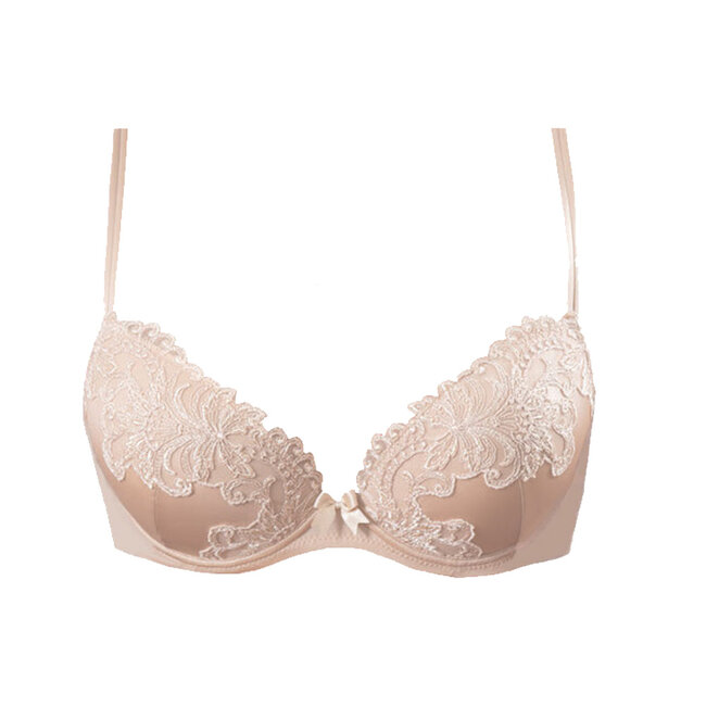 AMBRA Lingerie Bras Titanium Push-up Bra Skin 0439