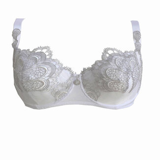 AMBRA lingerie AMBRA Lingerie BH's Grand Arche Balconette BH wit 0322