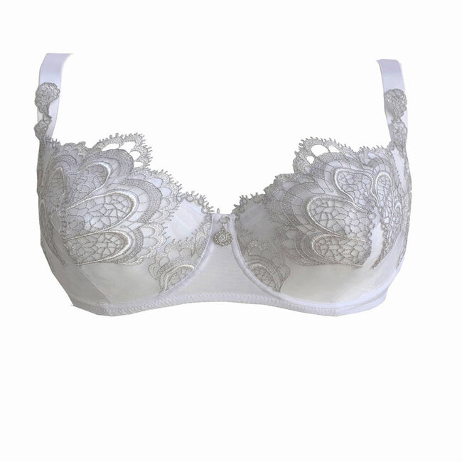 AMBRA AMBRA Lingerie Bras Grand Arche Balcony Bra white 0322
