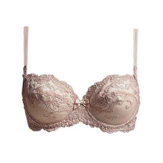 AMBRA AMBRA Lingerie Bras Platinum Fashion Balconnet BH Skin 0332F