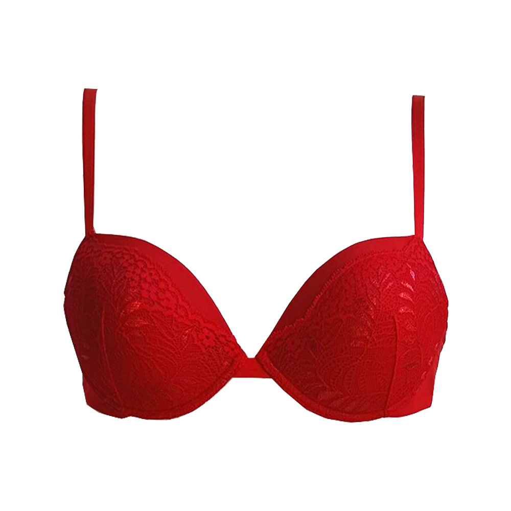 Parah Lingerie BH&apos;s Push-up BH rood H4016 afbeelding