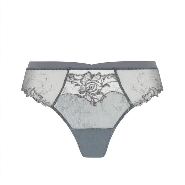 Lise Charmel Lingerie Source Beauté String grijs/taupe ACH0072