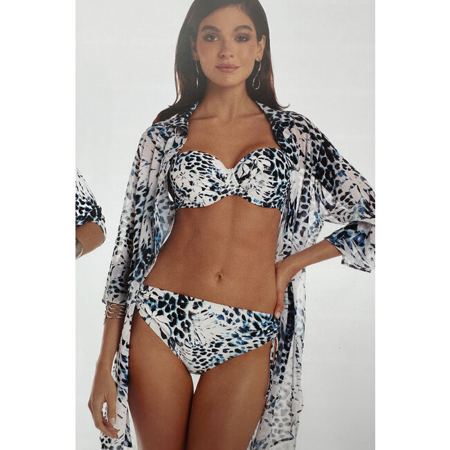 Bad & Beach Roidal BIKINI TALIA Blau/Elfenbein