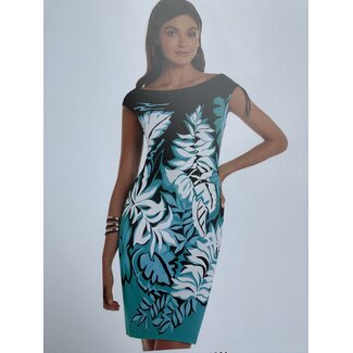  Roidal Bad & Beach Roidal JURK ALMA Blauw, zwart, wit