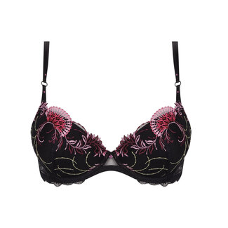 Lise Charmel Lise Charmel  Floraison Passion Zwart/Roze ACH8586