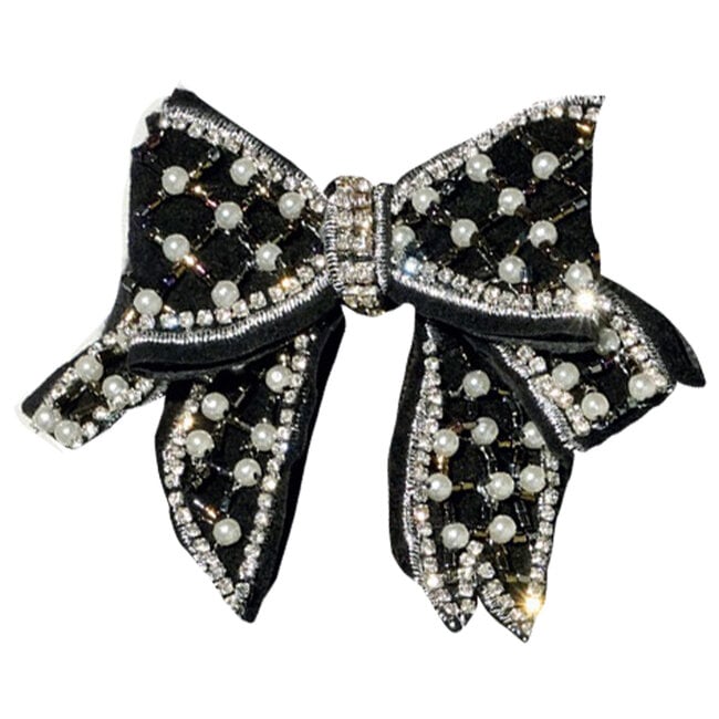  GIRARDI  kousen panty's | 100% Made in Italy Girardi Brooch 'Filippa' | | Glamorous bow tie with pearls and Strass