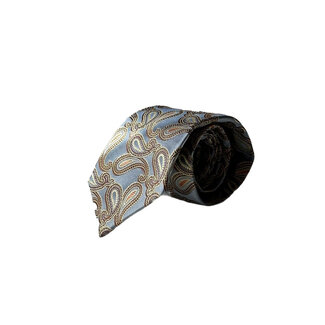 Volare Collection Blue Paisley tie VC 73