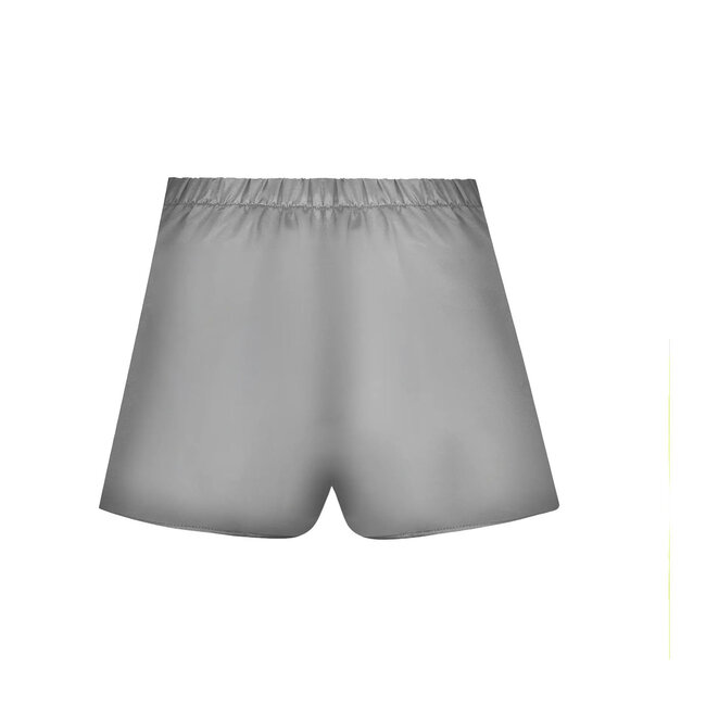 Lise Charmel Lingerie Source Beauté Short satin silk gray/taupe embroidery ALH0172