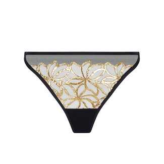 Lise Charmel Lise Charmel Lingerie Eclats d' Or Slip Seduction  zwart/goud ACJ0729