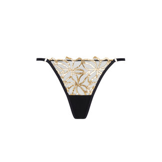 Lise Charmel Lise Charmel Eclats d' Or Mini String/ Tanga  zwart/goud ACJ0929