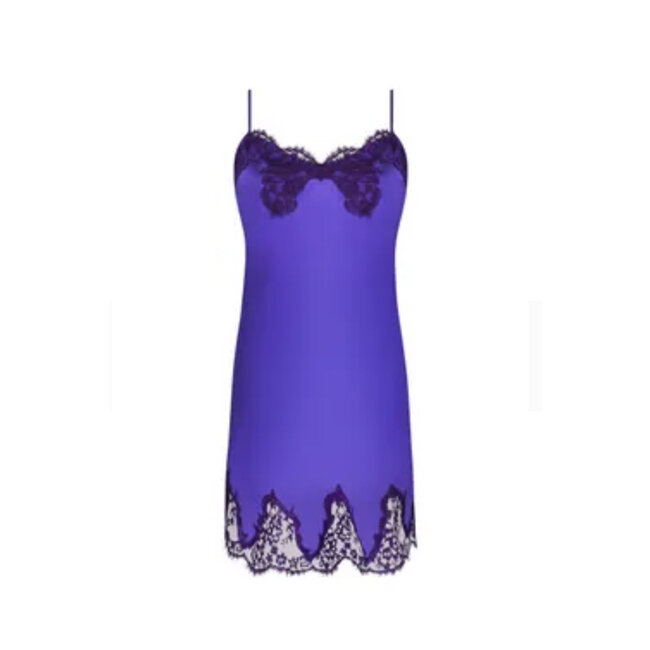 Lise Charmel Lise Charmel Lingerie Splendeur Soie Nuisette Charme Ocean Blue ALC1080