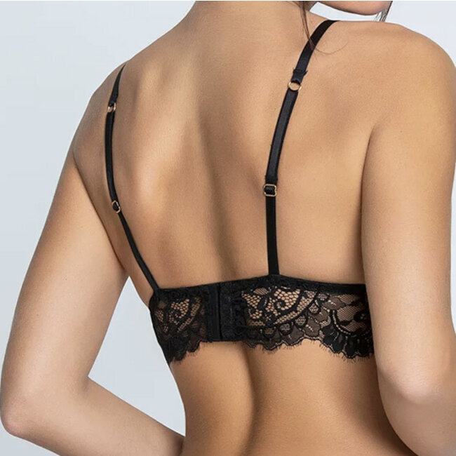 Lise Charmel Lingerie Desirs de Venise Triangle Bra Black ACJ6535