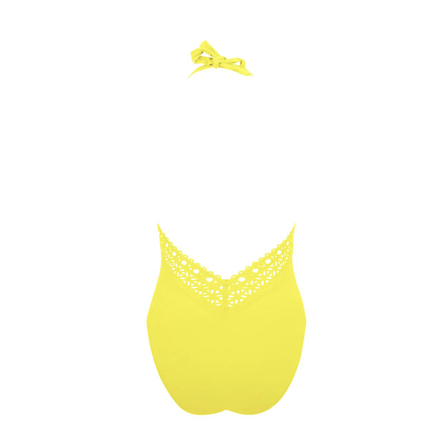 Lise Charmel Swimwear Ajourage Couture swimsuit yellow ABA9815