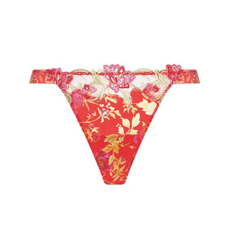Lise Charmel Lise Charmel lingerie Foret Rubis string sexy rood-ACJ0517