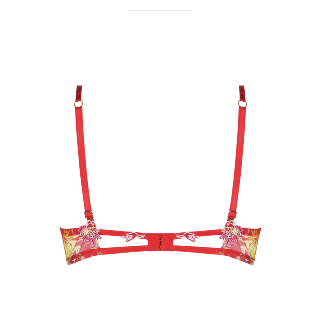 Lise Charmel lingerie Foret Rubis Push-up BH rood ACJ8517