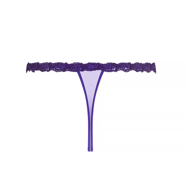 Lise Charmel Dessous Splendeur Soie String Sexy Ozeanblau ACC8580