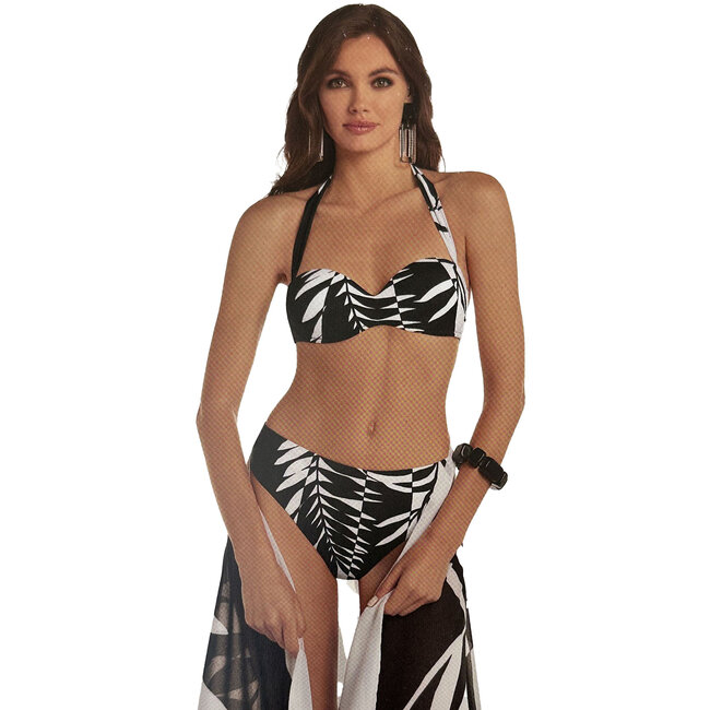  Roidal Bad & Beach Roidal BIKINI NAILA Zwart & Wit