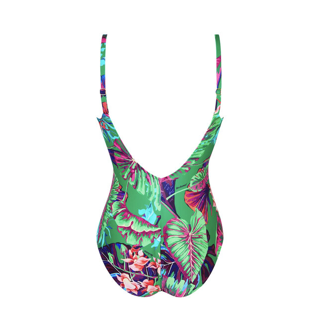 Lise Charmel Paradis Sauvage V-hals badpak Multicolor bloemen ABB6982