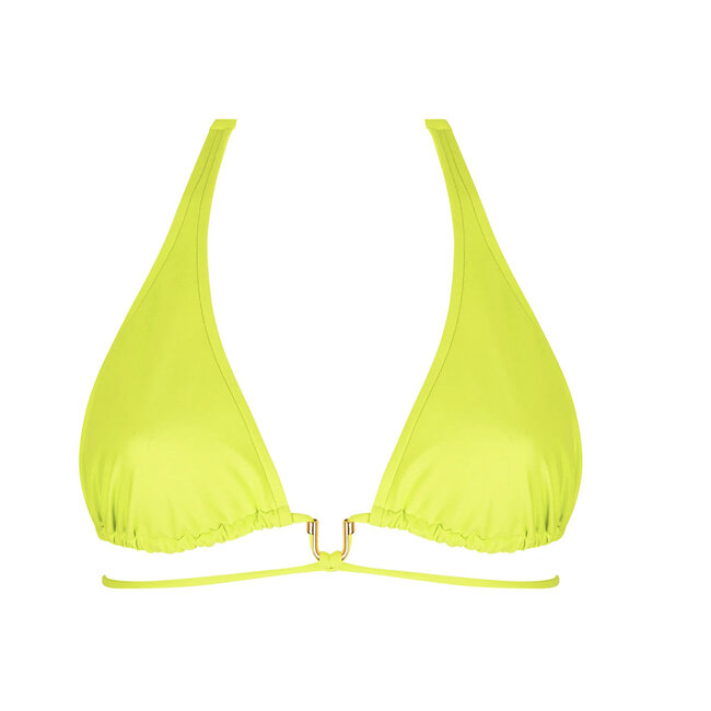 Lise Charmel Badmode Classe Nautique Triangle Bikini Top ohne Bügel gelb ABB2080