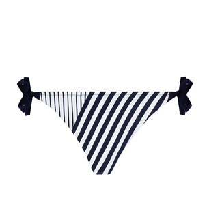 Lise Charmel Lise Charmel Bikini-Schleifenslip Rayure En Ligne Blau Weiß Gestreift ABB0185