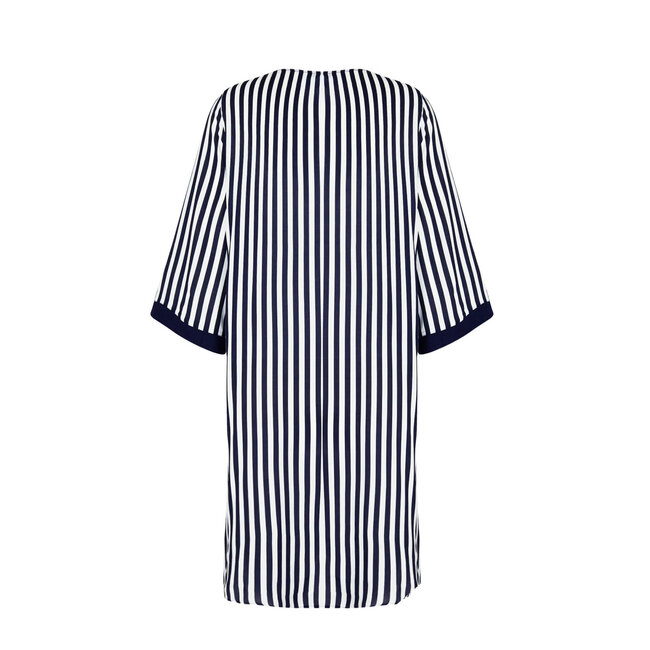 Lise Charmel Beachwear Rayure en Ligne Tunika blau weiß ASB4485