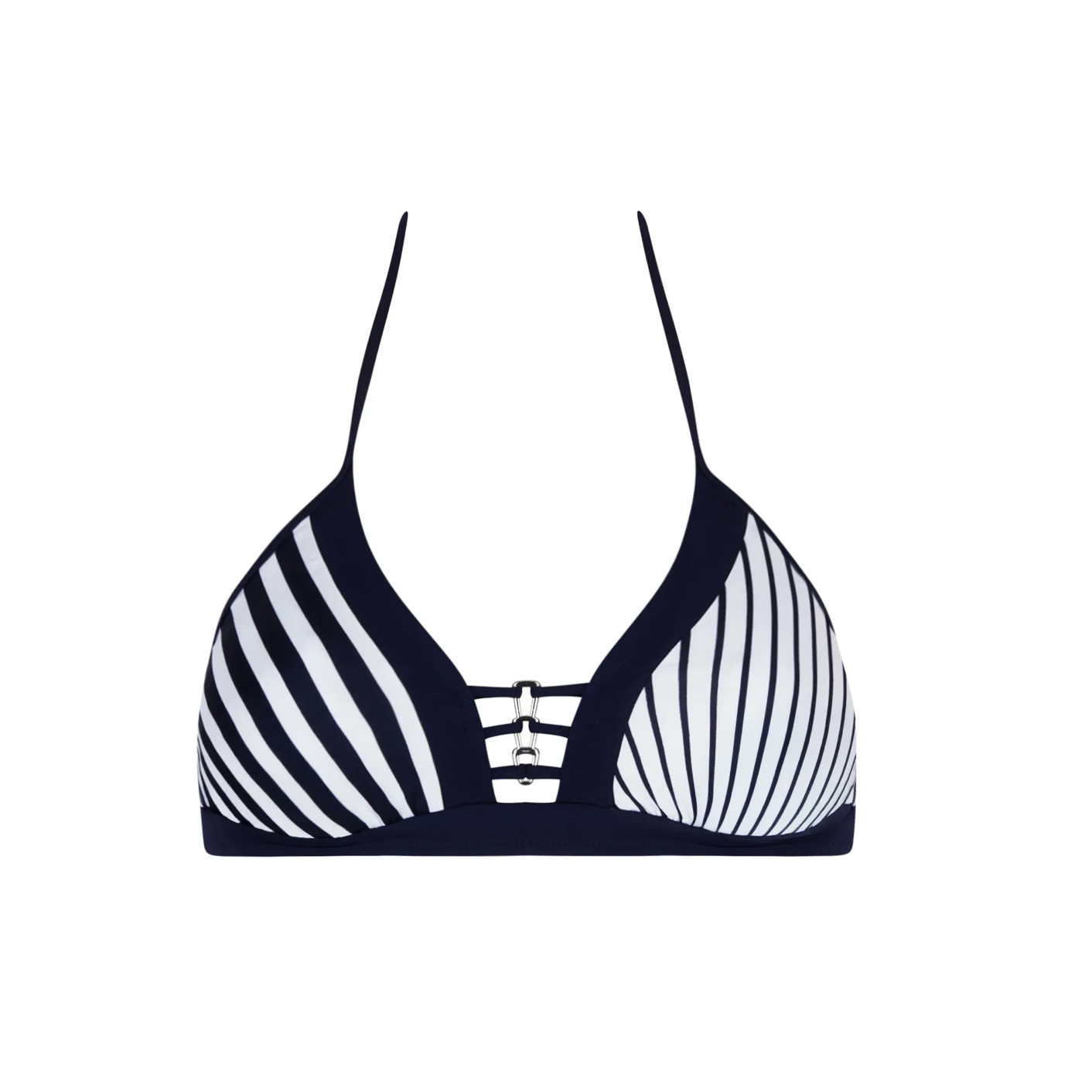 Lise Charmel Triangel Bikinitop - Blauw/Wit ABB2085 afbeelding