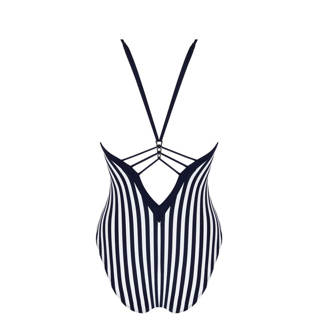 Lise Charmel Badmode Badpak Rayure En Ligne blauw/wit ABB9785