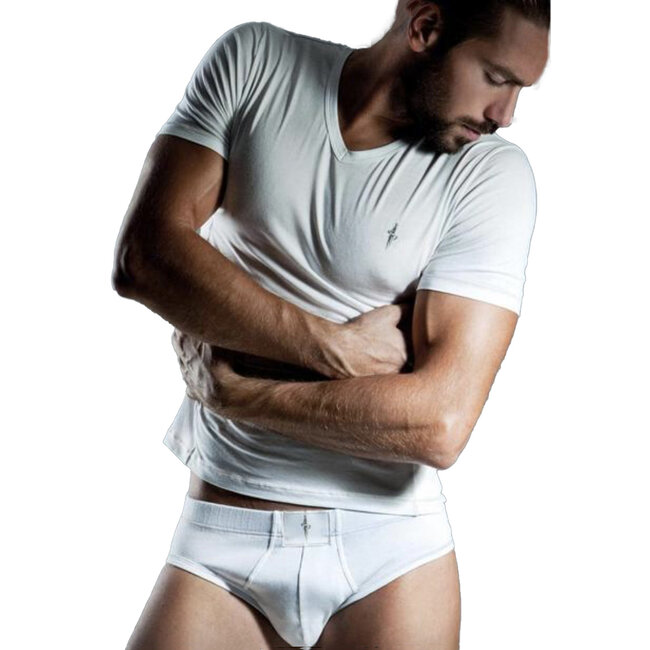 Cesare Paciotti Heren ondergoed Homme Class Boxer wit, blauw zwart