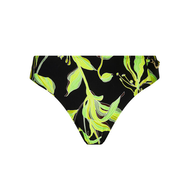 Lise Charmel FLEURS DE NUIT Bikini Briefs Black Green ABB0388