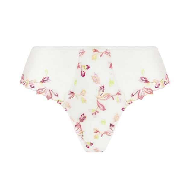 Lise Charmel Lingerie Folie d Ete String  met meerkleurige broderie ACJ0031