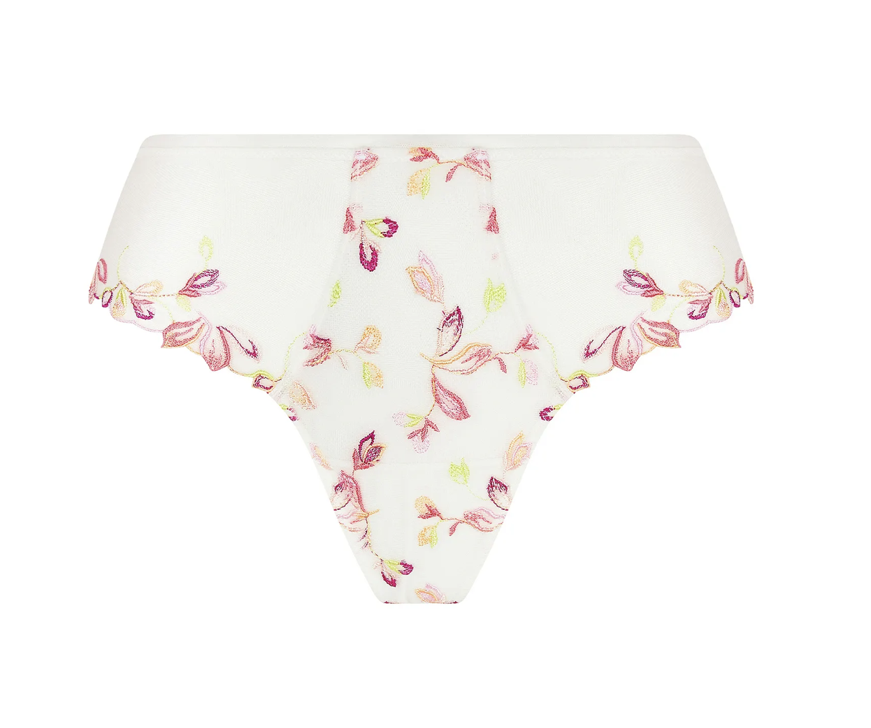Lise Charmel Lingerie Folie d Ete String met meerkleurige broderie ACJ0031 afbeelding