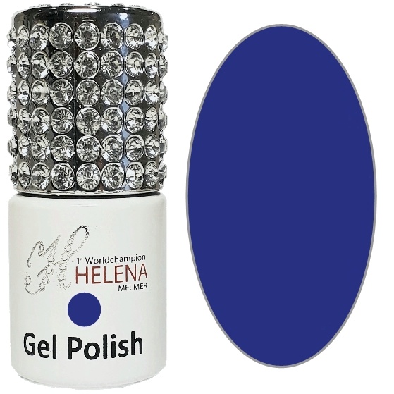 Helena Melmer Gellak 39 - Donkerblauw met Paarse Twist afbeelding