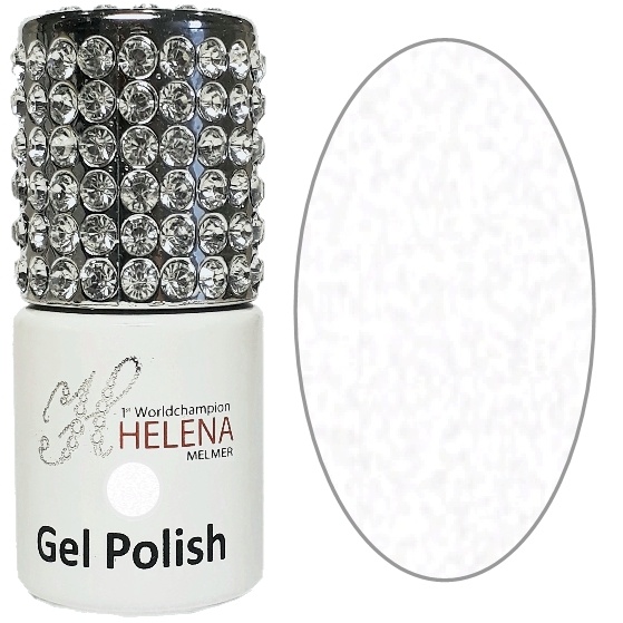 Helena Melmer Gellak 21 - White Shimmer, Elegant en Fris afbeelding