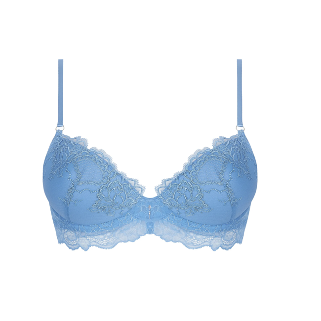Lise Charmel Lise Charmel Sublime en Dentelle Push-up Bra azure blue ACH8513