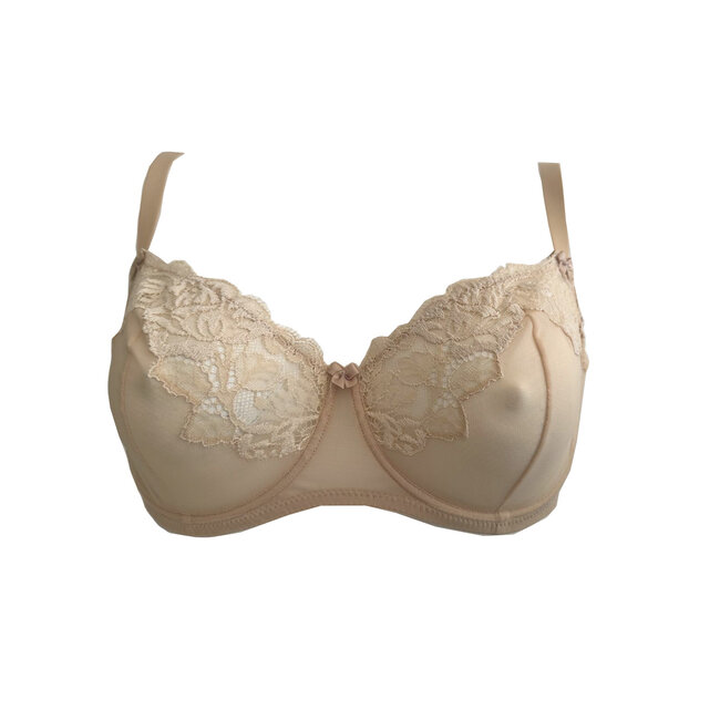 AMBRA lingerie Douce Dentelle Balcony bra nude 0522