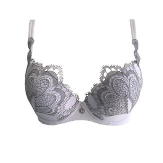 AMBRA AMBRA Lingerie BH's Grand Arche  Push-up BH Wit 0328