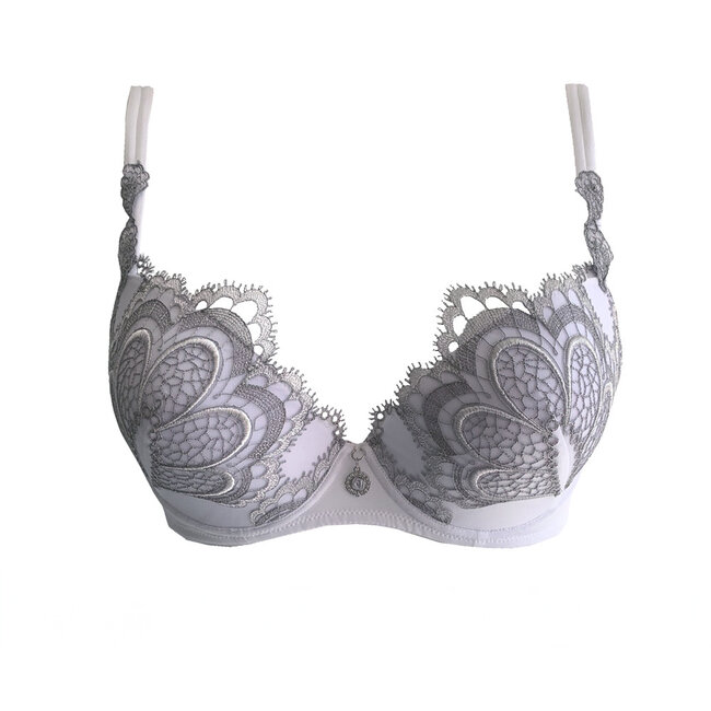 AMBRA AMBRA Lingerie BH's Grand Arche  Push-up BH Wit 0328